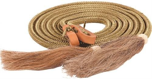 Mustang braided split reins