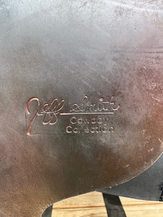 Jeff Smith Cowboys Collection Cutting Used Saddle