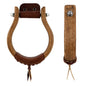 Don Orrell 1.5” Oxbow Stained Oak Stirrups