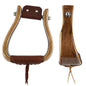 Don Orrell 3” Angled Offset Walnut Stirrup