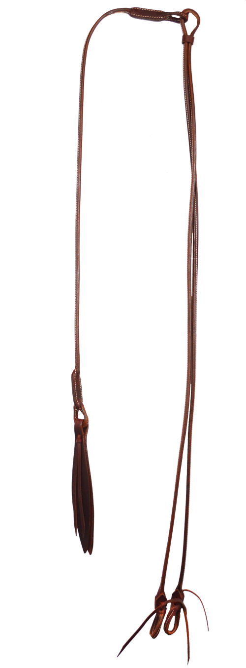 LEATHER STITCHED ROMAL REINS (54")