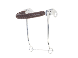 HACKAMORE - BRAIDED LEATHER NOSEBAND