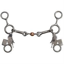 FAST TURNS DOG BONE JR COWHORSE BIT