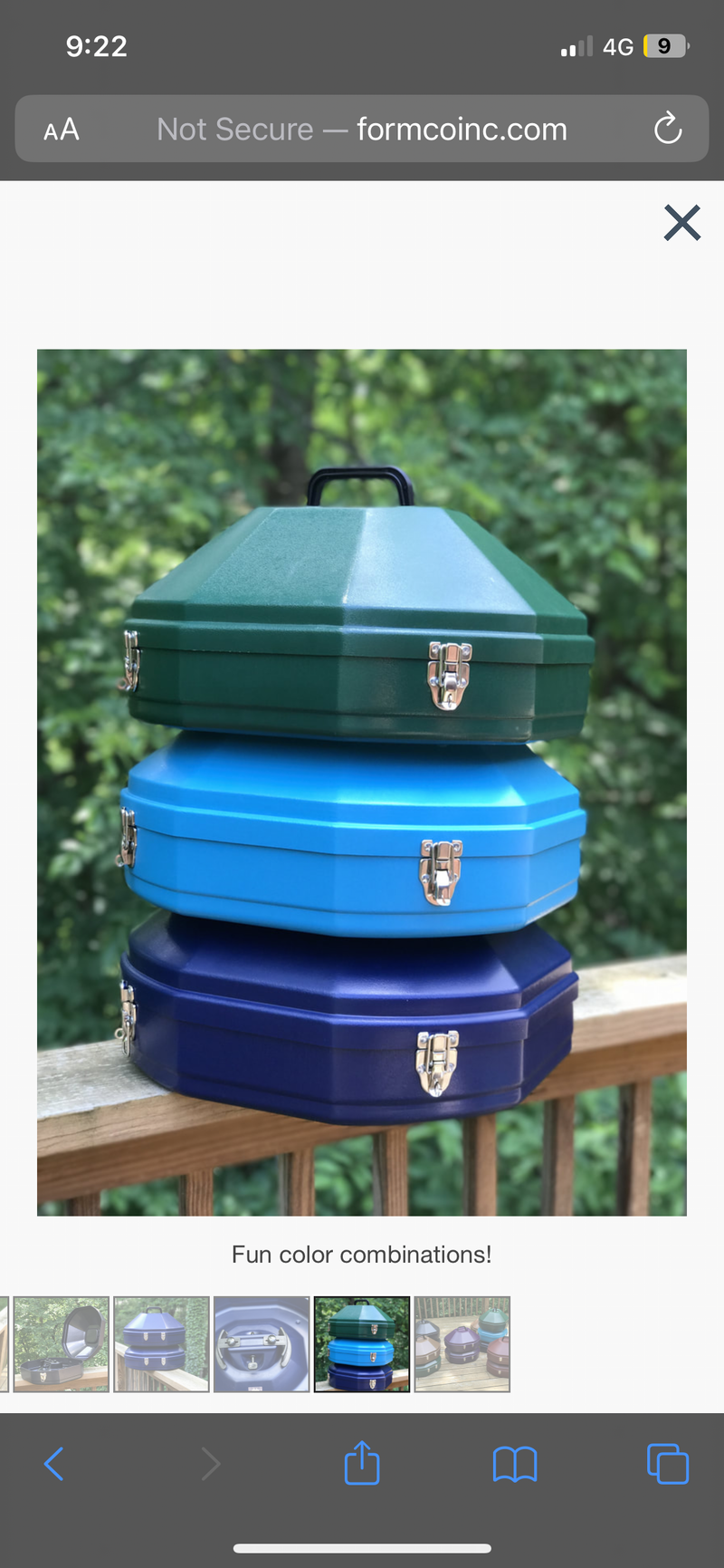 STACKABLE WESTERN HAT CANS