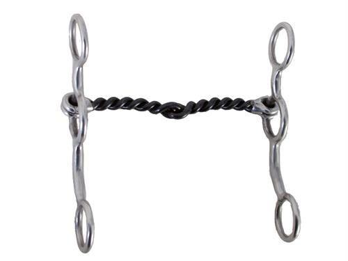 JUNIOR COW HORSE - TWISTED GAG BIT