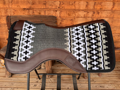 Rockin W Contoured Pad with Show Blanket