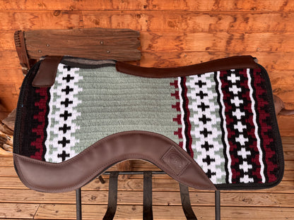 Rockin W Contoured Pad with Show Blanket