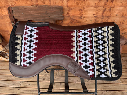 Rockin W Contoured Pad with Show Blanket