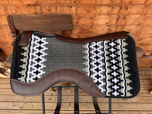 Rockin W Contoured Pad with Show Blanket