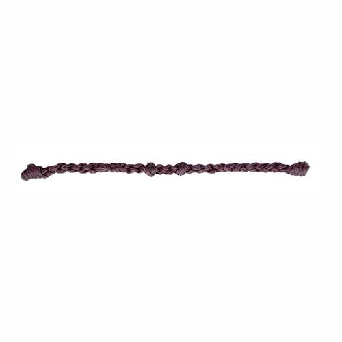 NYLON BRAIDED BIT HOBBLE - BROWN CURB STRAP