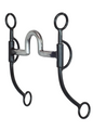 TYLER BLACK STEEL SHANK - HIGH PORT BIT