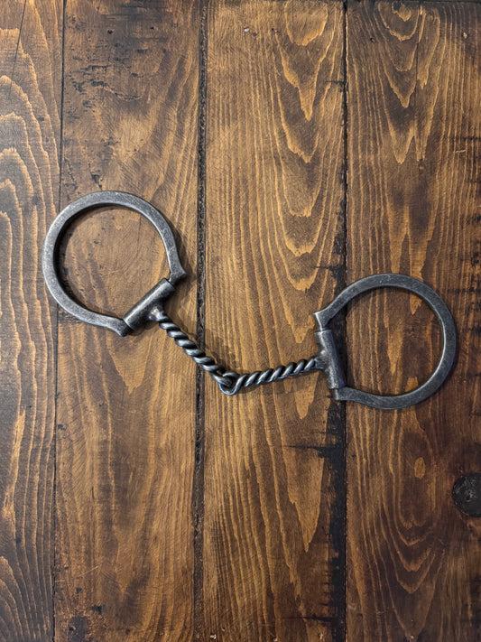 Twisted D Ring Snaffle