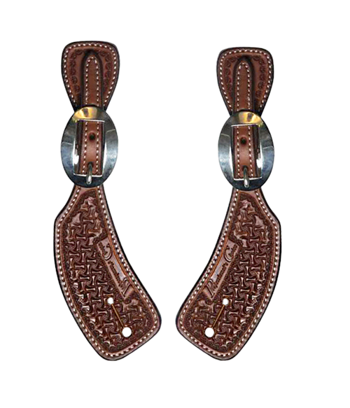 MEN'S OILED WINDMILL SPUR STRAPS