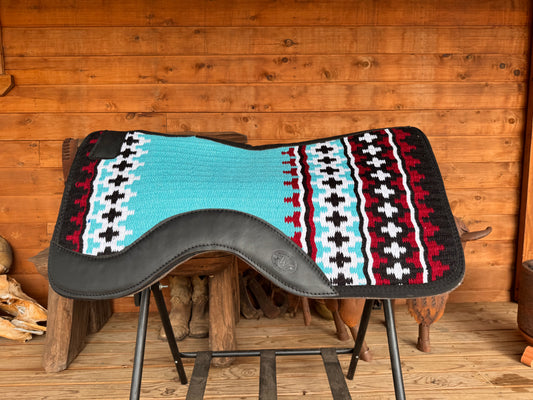 Rockin W Contoured Pad with Show Blanket