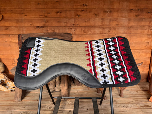 Rockin W Contoured Pad with Show Blanket