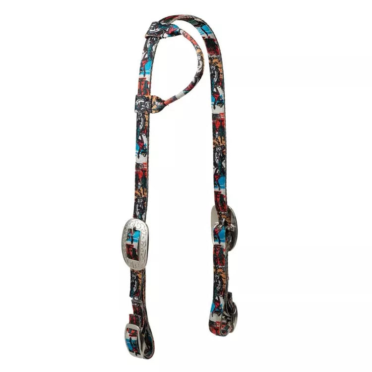 Weaver Poly Sliding Ear Bridle Bucking Bronc