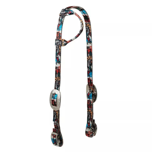 Weaver Poly Sliding Ear Bridle Bucking Bronc
