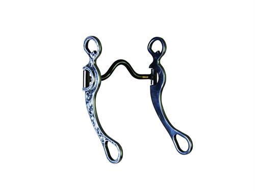 ENGRAVED ALUMINUM - MEDIUM PORT BIT