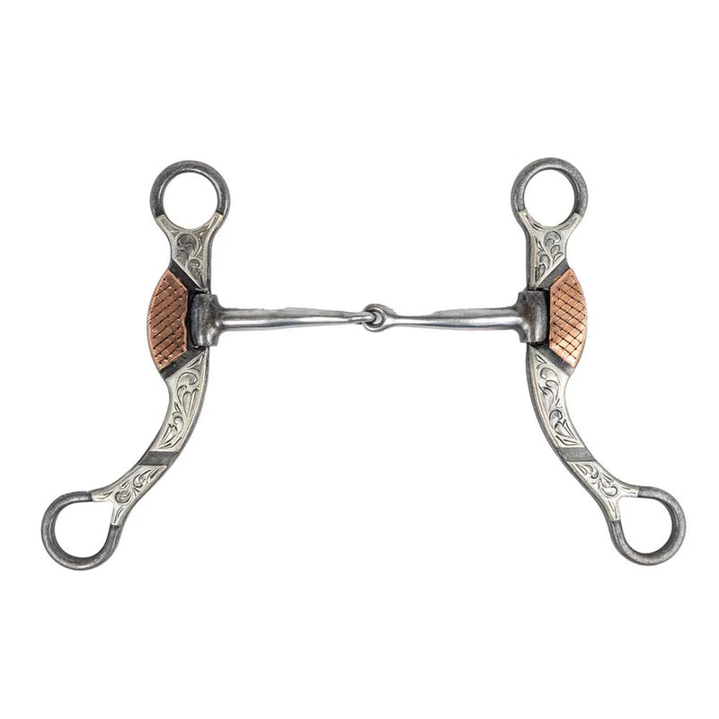Formay
AGED STEEL LONG SHANK SNAFFLE