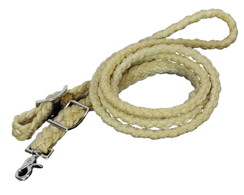 ROUND BRAIDED ROPING REINS