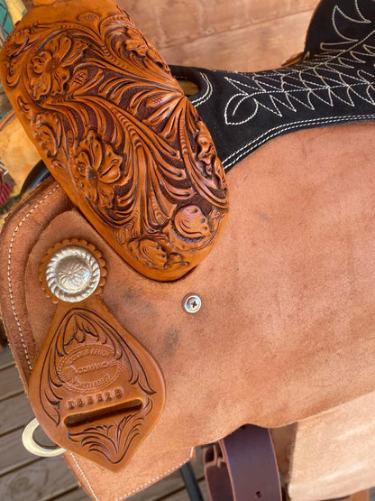 Rockin W Comanche Team Roping Saddle