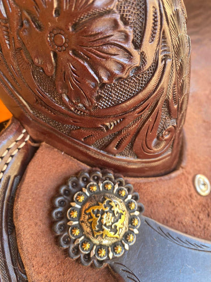 Rockin W Barrel Saddle