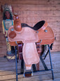 Rockin W Comanche Team Roping Saddle