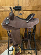 Rockin W Barrel Saddle