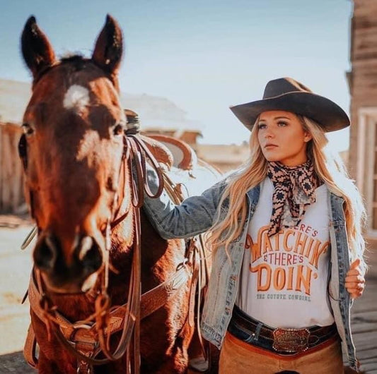 Coyote Cowgirl Grey Hoody
