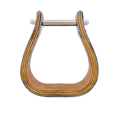 4″ STAINLESS STEEL COVERED WOODEN STIRRUPS