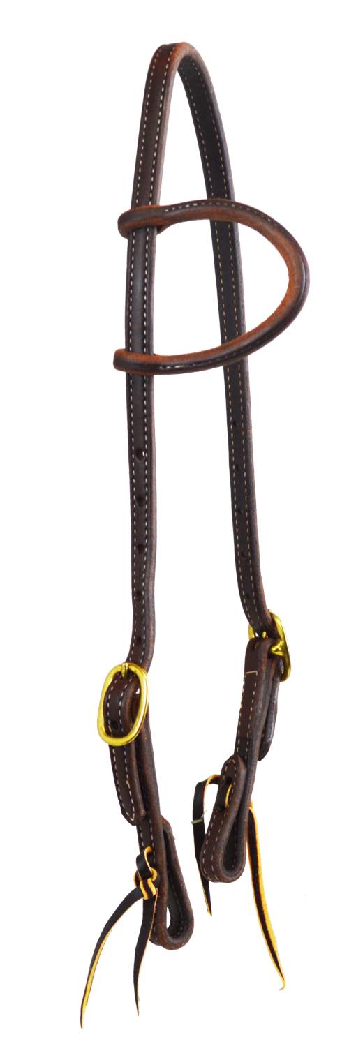 Stitched One Ear Headstall bridle