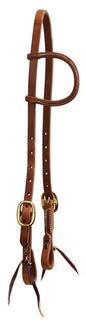 Double Buckle Slip Ear Headstall bridle