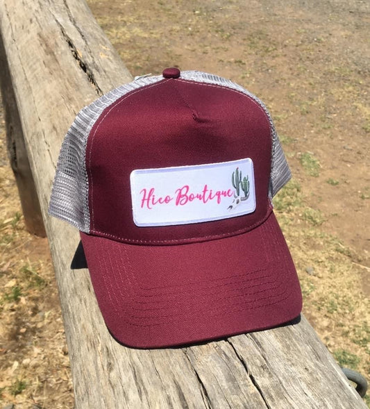 Hico Boutique Maroon Cap