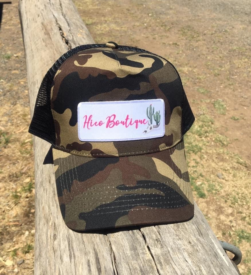 Hico Boutique Camo Cap