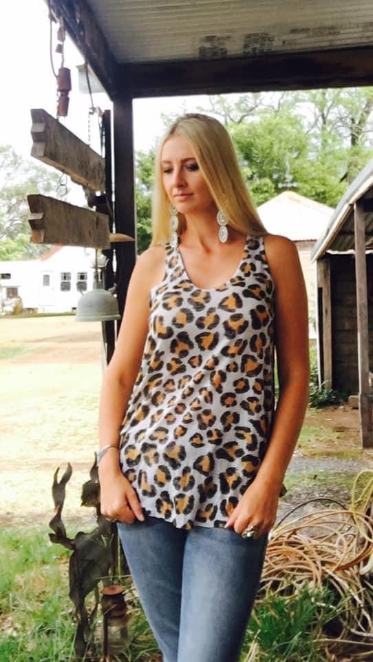 Leopard Print Tank