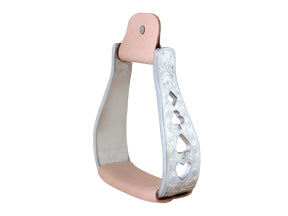2" ALUMINUM STIRRUPS WITH GAMBLER BAND