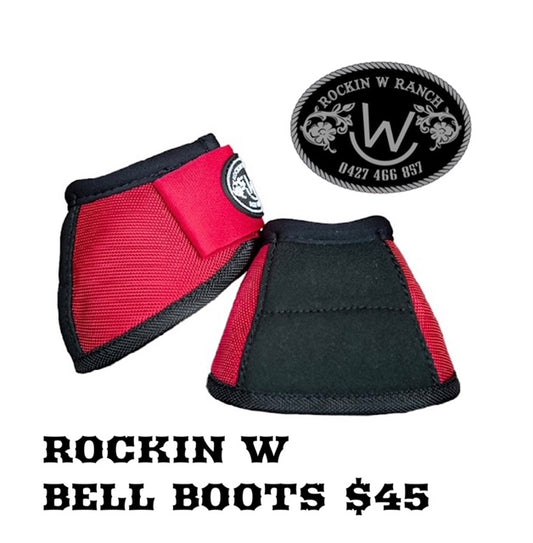 Rockin W Bell Boots - Multiple Solid colors available