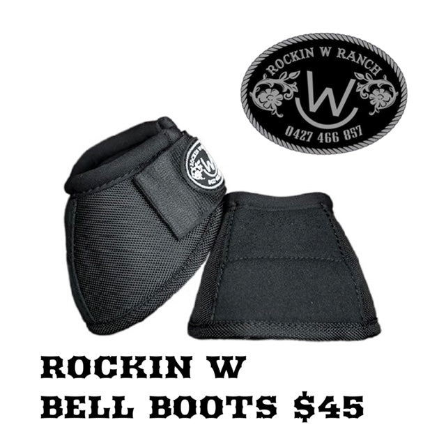 Rockin W Bell Boots - Multiple Solid colors available