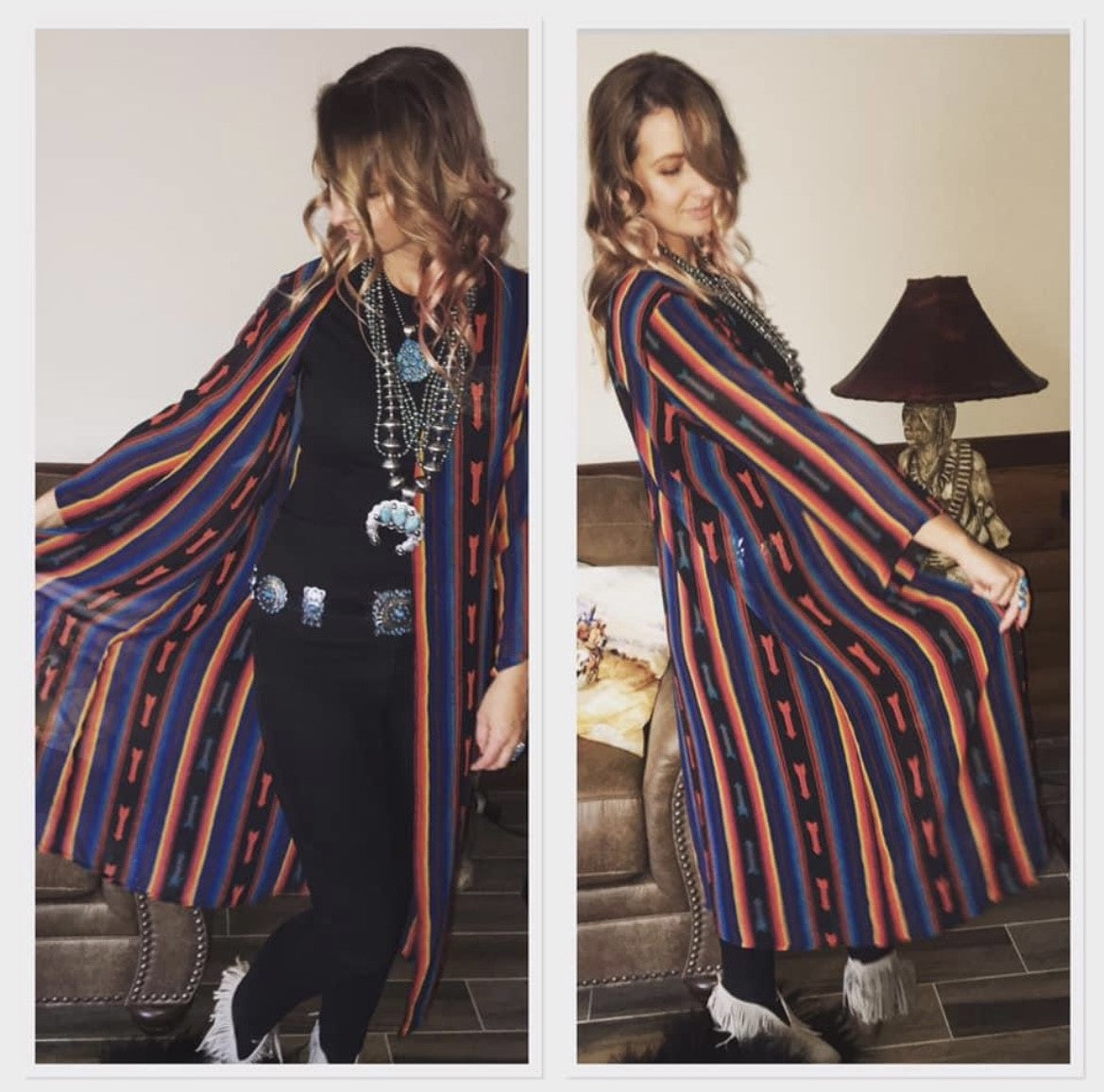 Wrangler Serape Duster