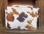 Cowhide Pattern Beauty Case