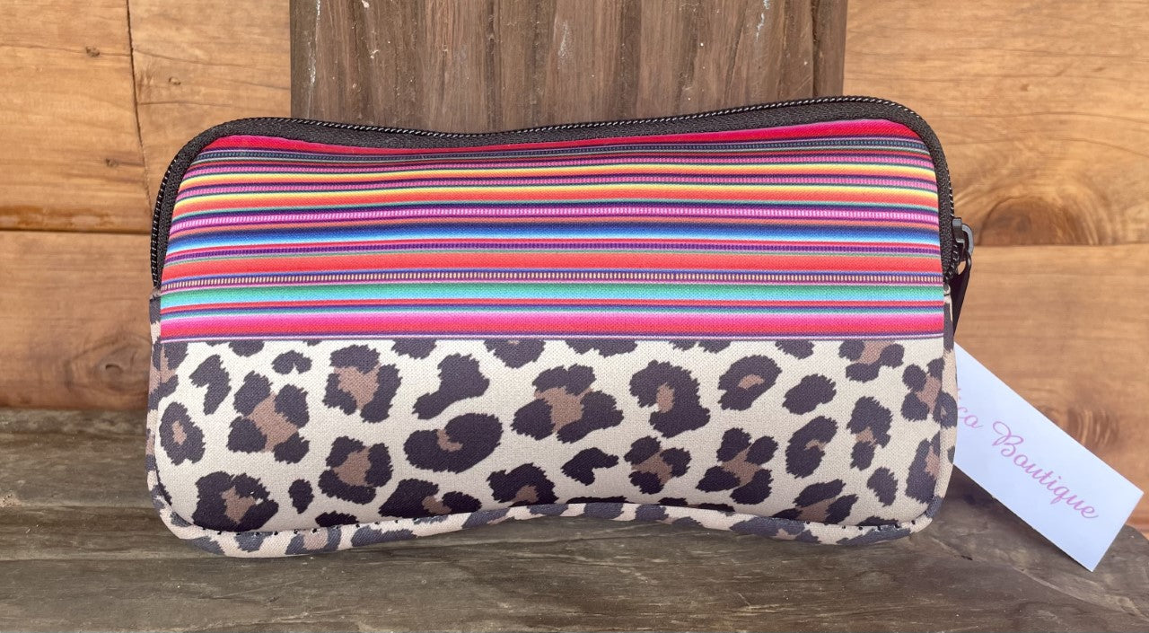 Leopard and Serape Print Bag