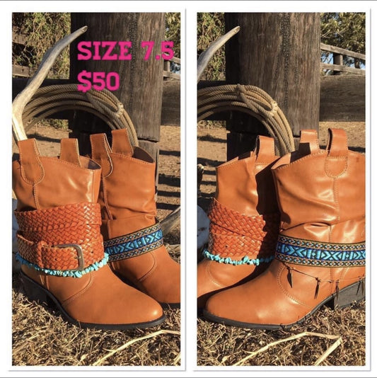 Vintage Upstyled Booties