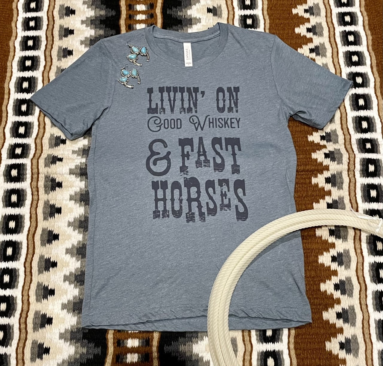 Livin' On Good Whiskey & Fast Horses