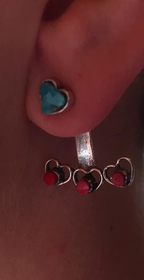 Genuine Turquoise Earrings