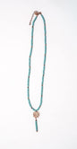 Faux Turquoise Beaded Necklace